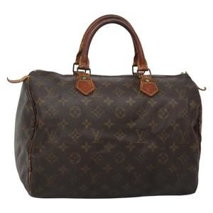 LOUIS VUITTON Monogram Speedy 30 Hand Bag M41526 LV Auth 136249